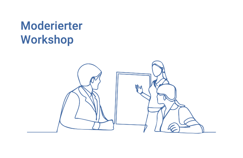 Moderierter 
Workshop